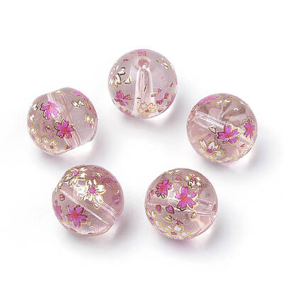 Printed Glass Beads