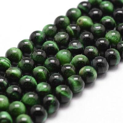 Natural Tiger Eye Bead Strands