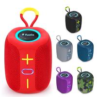 Fuzix TrekTone Portable Bluetooth Speaker High-Power, 360-Degree Stereo Sound, Bluetooth, LED Lights, TWS Function, FM Radio,...