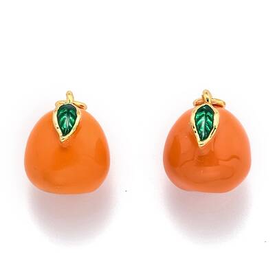 Brass Enamel Charms