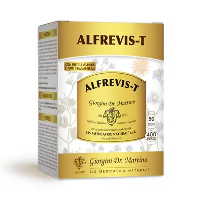 Dr Giorgini Alfrevis-T 400 tablets of 500 mg - 200 gr