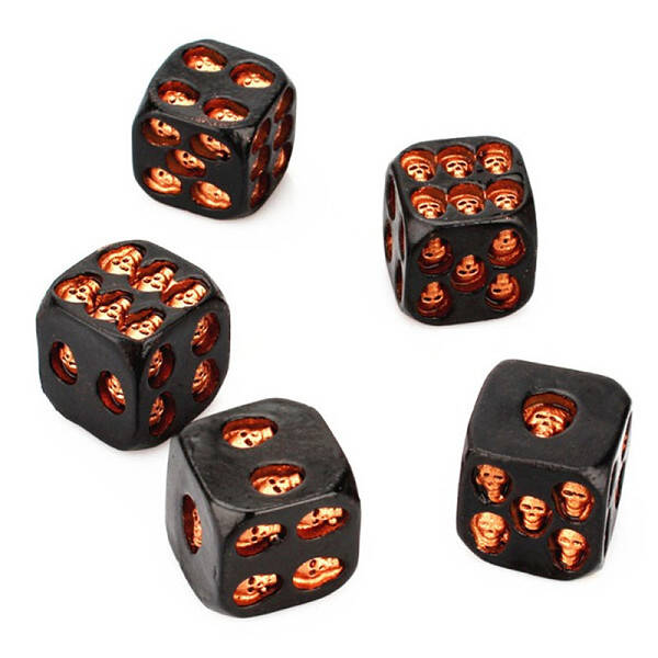 Resin 6 Sided Dices