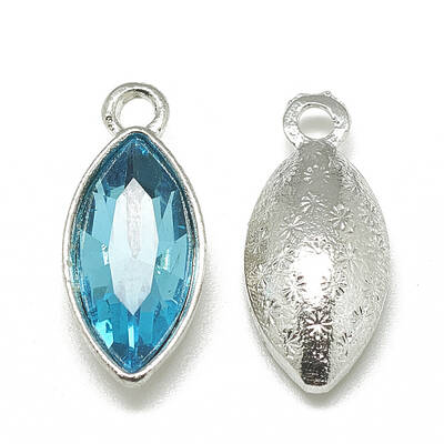 Alloy Glass Pendants
