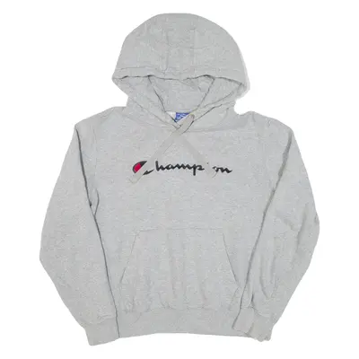 CHAMPION Mens Grey Hoodie S
