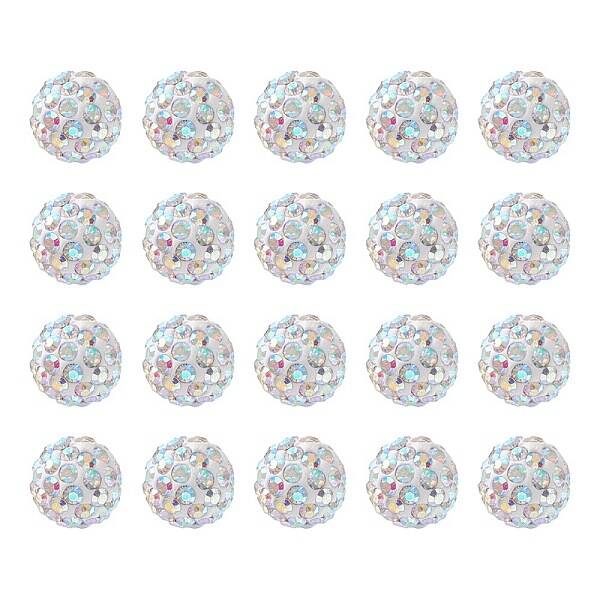 Pave Disco Ball Beads