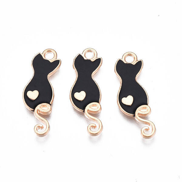 Alloy Enamel Pendants