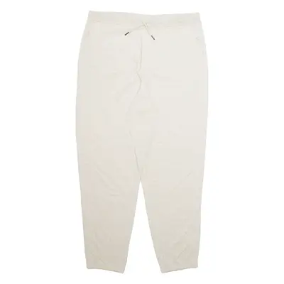 PATAGONIA Mens Joggers Cream Tapered XL W38 L30