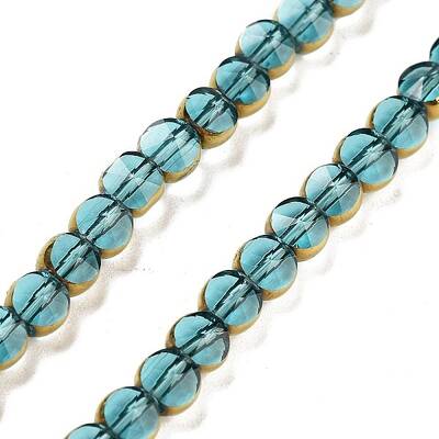 Electroplate Glass Beads Strands