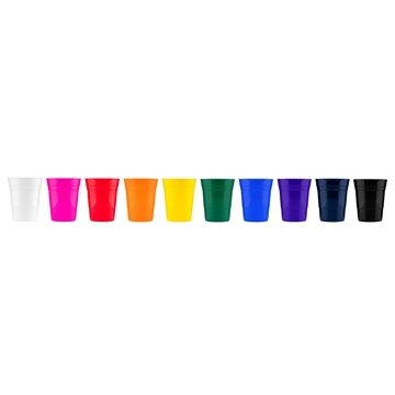 100 Customized 16 oz Reusable Plastic Party Cup - BPA Free & ...