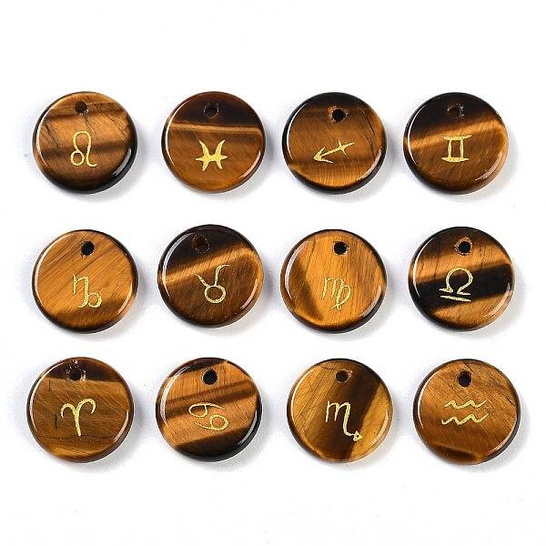 Natural Tiger Eye Pendants