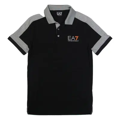 EMPORIO ARMANI Mens Polo Shirt Black S