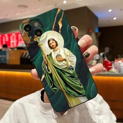 Religious Art TPU Phone Case, 1 Count Anti-drop Shockproof Phone Protective Cover, Phone Accessory Compatible with iPhone 11 ...