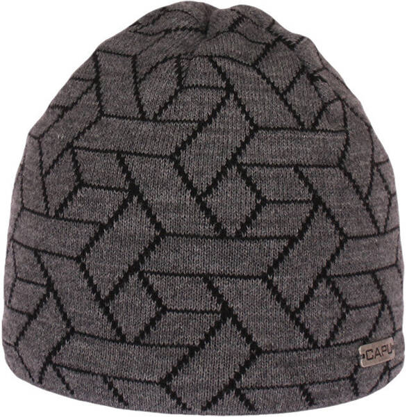 Capu Cappello Da Uomo nero e grigio