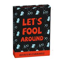 Let's Fool Around  Card Game, 50pcs/box Couple Game Cards, Fun Card Game for Couples to Play Together After Dinner