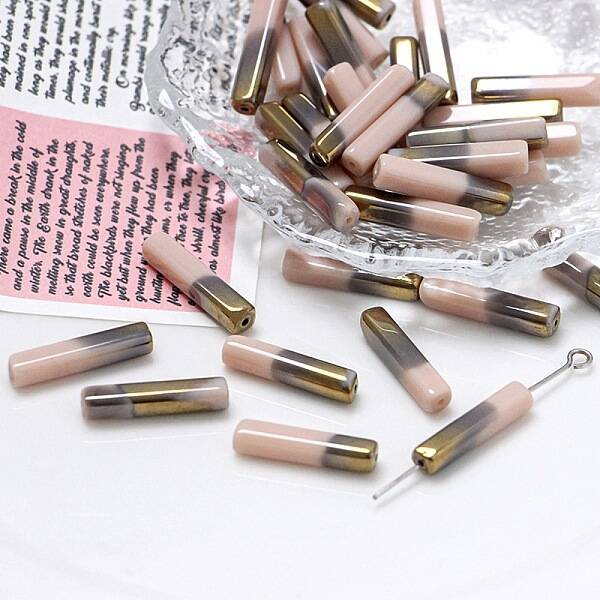 Electroplate Glass Beads