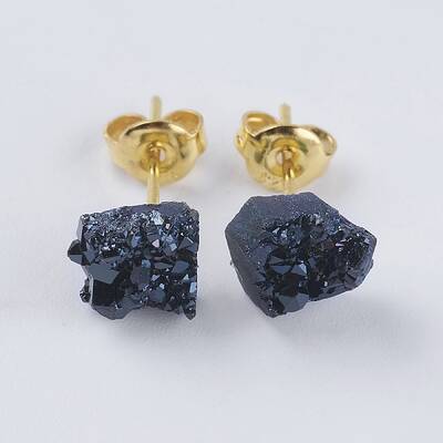 Brass Ear Stud Components
