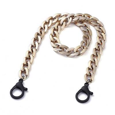 Personalized CCB Plastic Curb Chain Necklaces