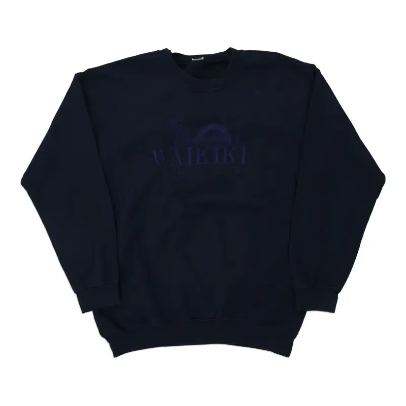 Waikiki Unbranded Sweatshirt - 2XL Navy Cotton