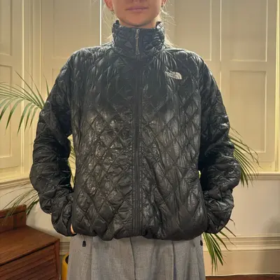 The North Face Puffer - Medium Black Nylon