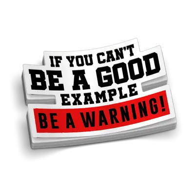 Good Example - Hard Hat Decal