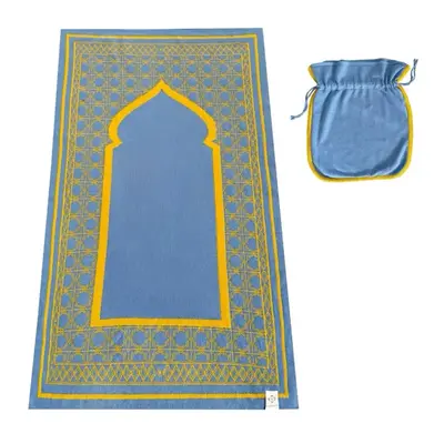 LULWA Premium Reversible Muslim Prayer Mat Soft Lightweight Washable for Home & Travel