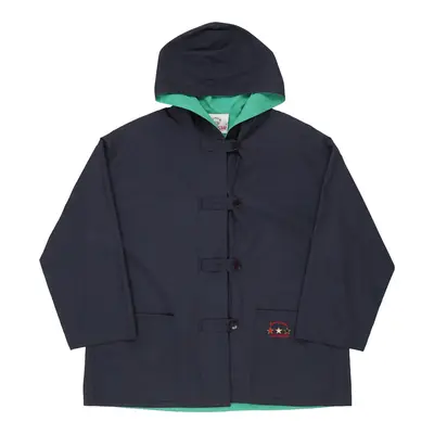 Laura Biagiotti Waterproof Jacket - XL Navy Nylon | Size: x-large