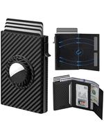 Men's Business Minimalist Bifold Wallet with RFID Blocking for Wallet Cards, Casual Trendy Bifold Wallet, Multi Card Slot Ca...