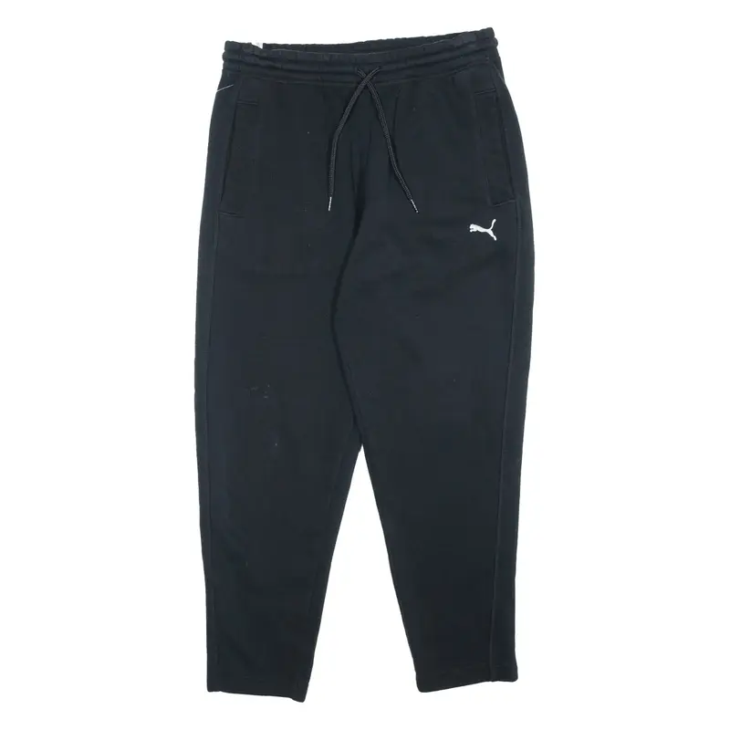 PUMA Mens Joggers Black Tapered M W30 L29