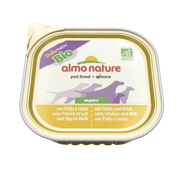 Almo nature Bio Organic Maintenance Puppy with Chicken and Milk - 100GR