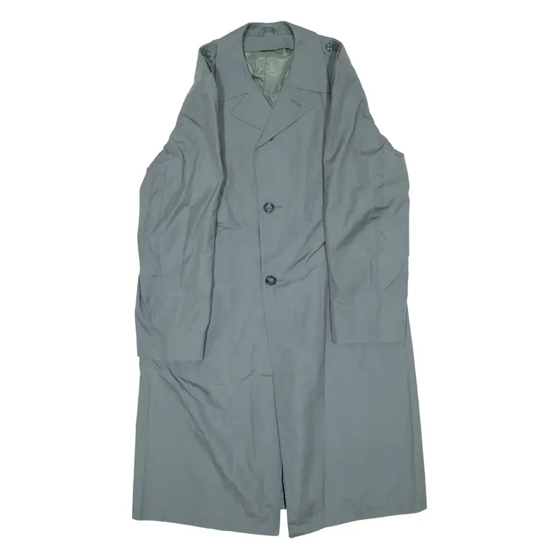 TERYLENE Mens Trench Coat Grey L