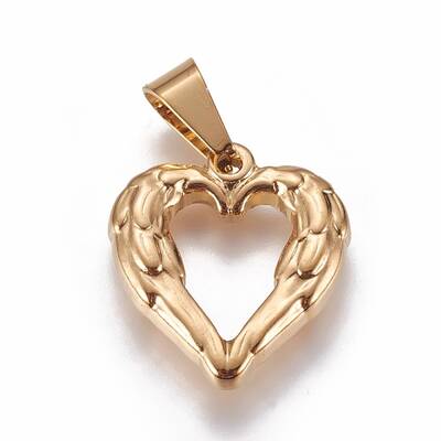 304 Stainless Steel Open Pendants
