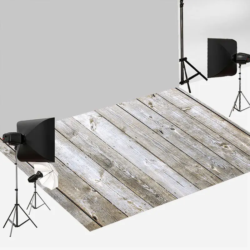 Aperturee Classic Burlywood Color Timber Wood Floor Backdrop | Photography Floor Drops | Newborn Photography Flooring | Floor...
