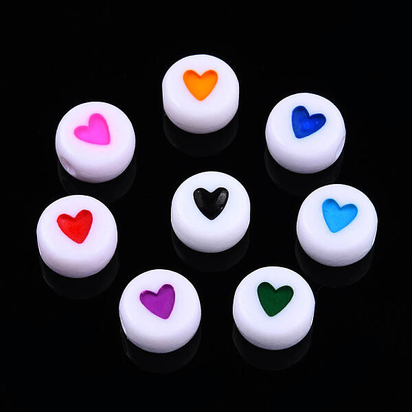 Opaque Acrylic Beads
