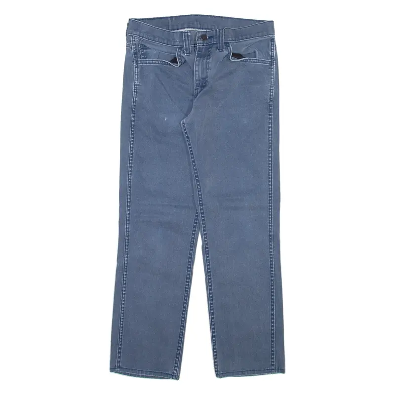 LEVI'S 511 Mens Trousers Blue Slim Straight W30 L27