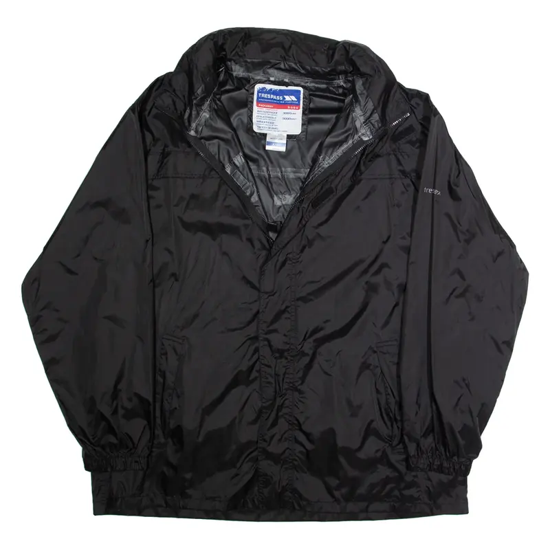 TRESPASS Mens Jacket Black 2XL