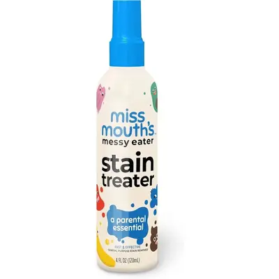 Messy Eater Stain Treater Spray - 4oz Stain Remover - Newborn & Baby Essentials - No Dry Cleaning Food, Grease, Coffee Off La...