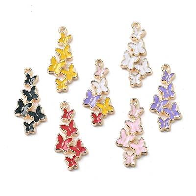 Alloy Enamel Pendants