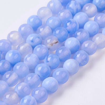 Natural Agate Bead Strands
