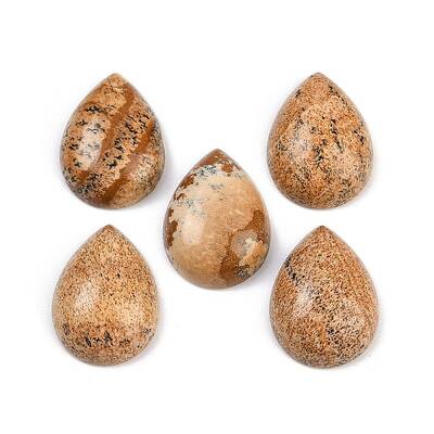 Natural Picture Jasper Cabochons