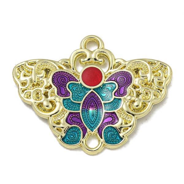 Alloy Enamel Connectors Charms