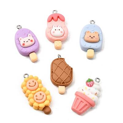 Opaque Resin Pendants