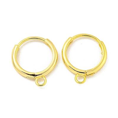 Brass Hoop Earring Findings