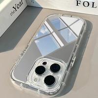 Mirror Phone Case, Anti-fall Fully Edged MobilePhone Case, Shockproof Cases Cover PhoneCases Compatible with iPhone X 11 12 1...