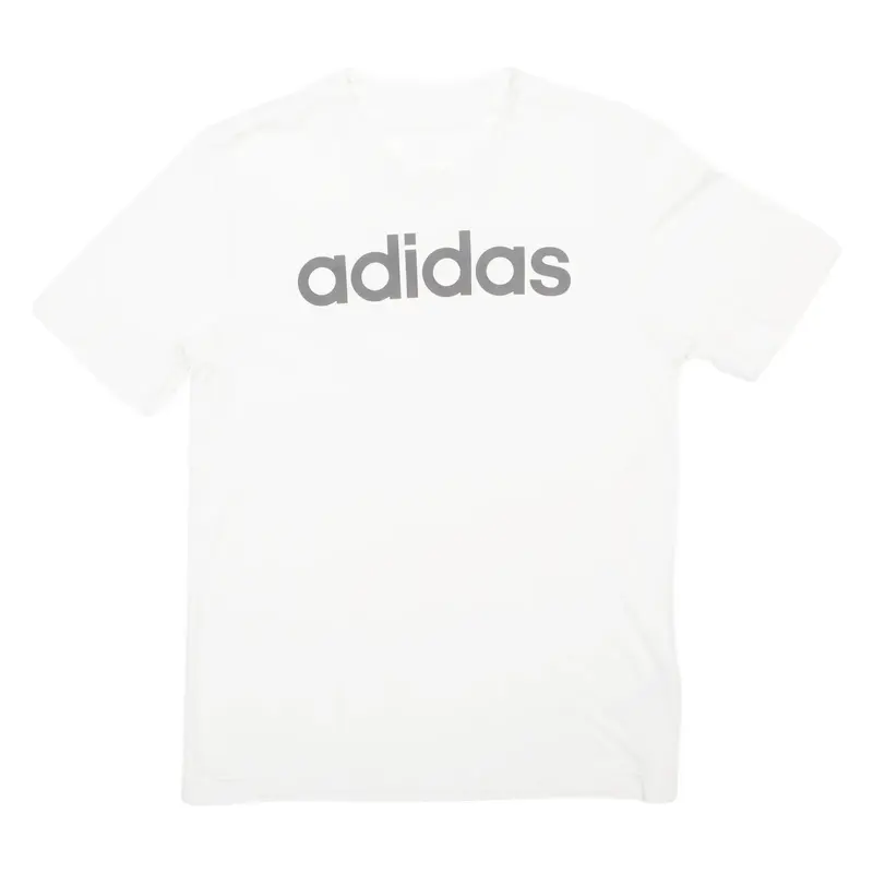 ADIDAS Mens T-Shirt White S