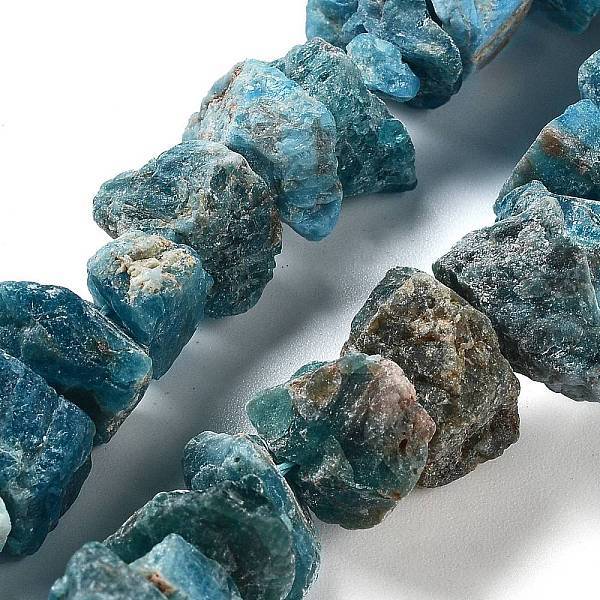 Raw Rough Natural Apatite Beads Strands