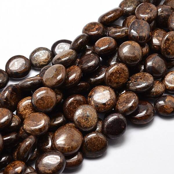 Natural Bronzite Nuggets Beads Strands
