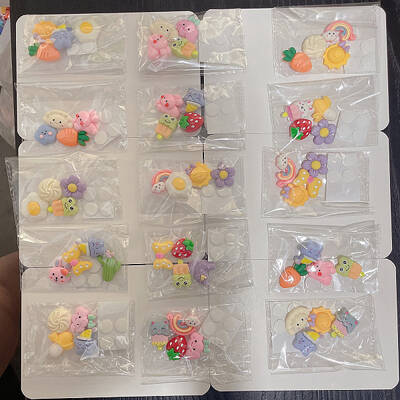 Self-Adhesive Opaque Resin Cabochons