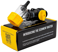 Sediment Buster - Water Heater Tool UL Verified V699054 – Flushes, Cleans, Drains, Breaks Up Sediment Clogs from Electric o...