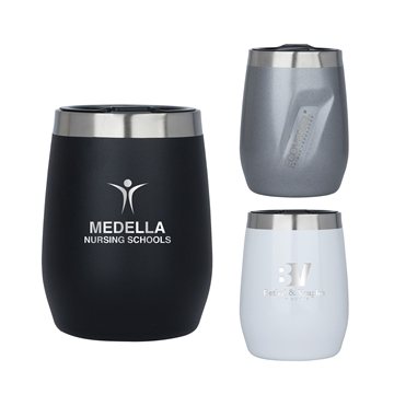 12 Promotional EcoVessel Port 10 oz Vacuum Insulated Wine Tumbler ...