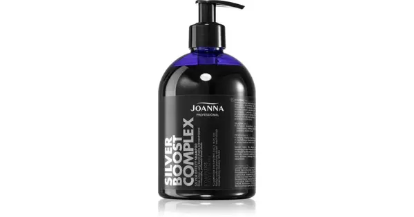 Joanna Silver Boost Complex Purple Shampoo Neutralizing for Yellow Tones 500 g